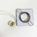 Spot Embutir Transparente Foco Fixo Espelhado Bisote P/ Dicroica RG005A-CH St1745