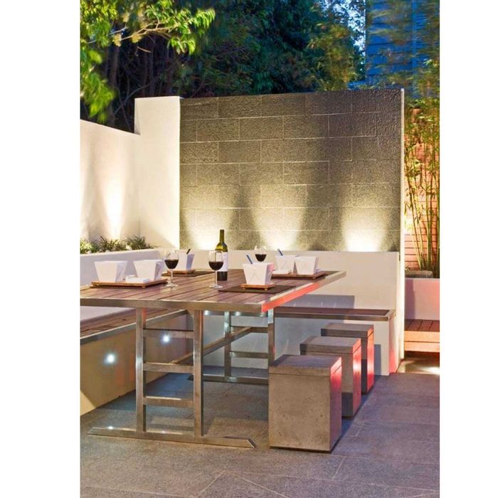 Embutido de solo Preto pequeno refletor p/ lâmpada GU10 MR16 ST3059-Starlumen-