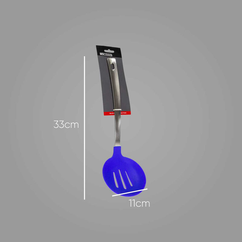 Kit 2x Escumadeira em Silicone e Aço Inox St1650
