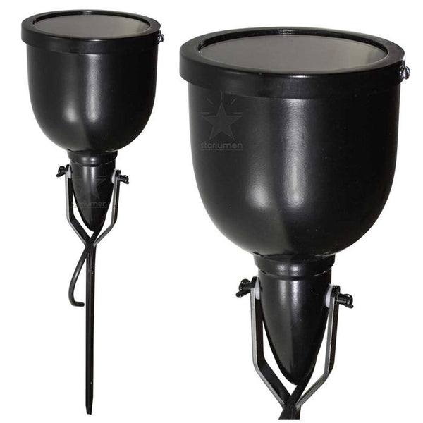 Espeto de Jardim Preto para Lâmpada PAR38 em Alumínio 338 ST542-Starlumen-