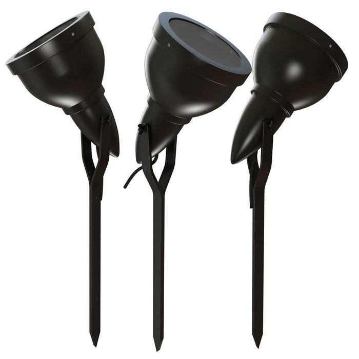 Espeto para Jardim Preto E-27 para lâmpada PAR20/30 320 ST529-Starlumen-
