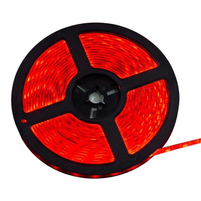 FITA LED 12V 14,4W/M Luz Vermelha IP65 5M St5050-Starlumen-