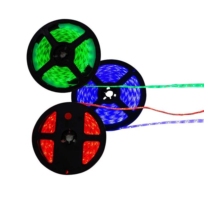 Fita Led Rgb 5 Metros Com Controle St3528