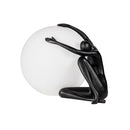 Abajur Gaya Moderno FZR003 BK Preto Fosco para 1 E27 Starlux ST2563