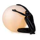 Abajur Gaya Moderno FZR003 BK Preto Fosco para 1 E27 Starlux ST2563