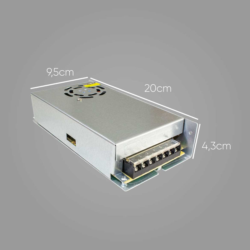 Fonte De Alimentação Bivolt 12v 20a C/ Cooler 240w St1494-Starlumen-