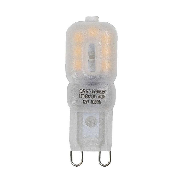 Lâmpada LED G9 2,5W 2400K Germany 0322127/0322220 ST329