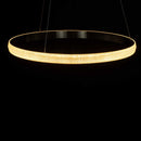 Lustre Pendente Oca Nickel 1 Arco 60cm 32W Bella Iluminação GD001NK ST1879