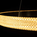 Lustre Pendente Oca Nickel 1 Arco 60cm 32W Bella Iluminação GD001NK ST1879