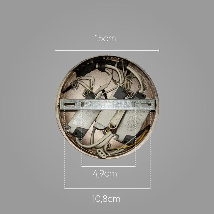 Lustre Pendente Oca Nickel 2 Arcos 54W Bella Iluminação GD002NK ST1877
