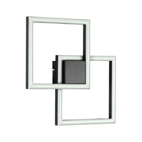 Arandela Plafon Tec Preto LED 45W 3000k GD010B Bella ST2479