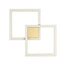 Arandela Plafon Tec Dourado LED 45W 3000k GD010G Bella ST2479