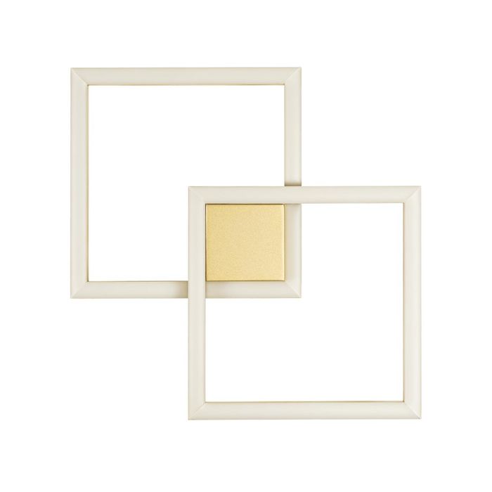 Arandela Plafon Tec Dourado LED 45W 3000k GD010G Bella ST2479