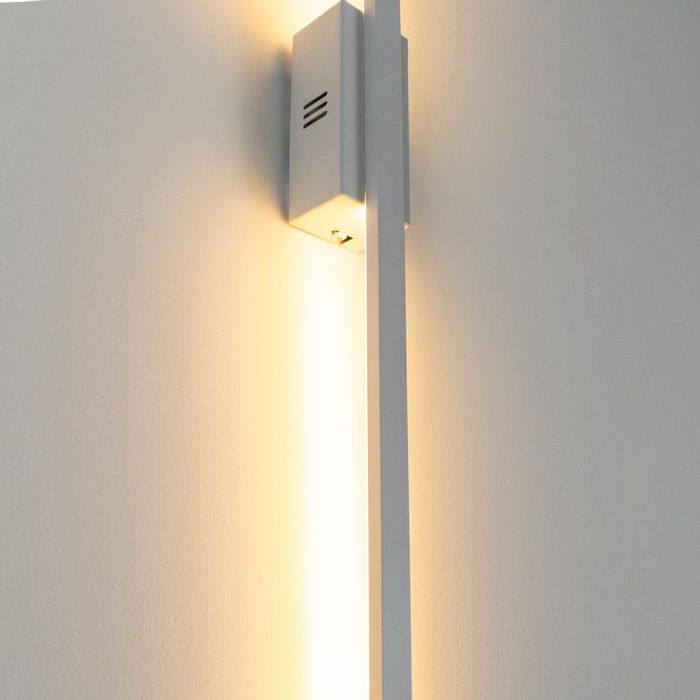 Arandela Plafon Tec Branco 90cm LED 15W 3000k GD011LW Bella ST2484