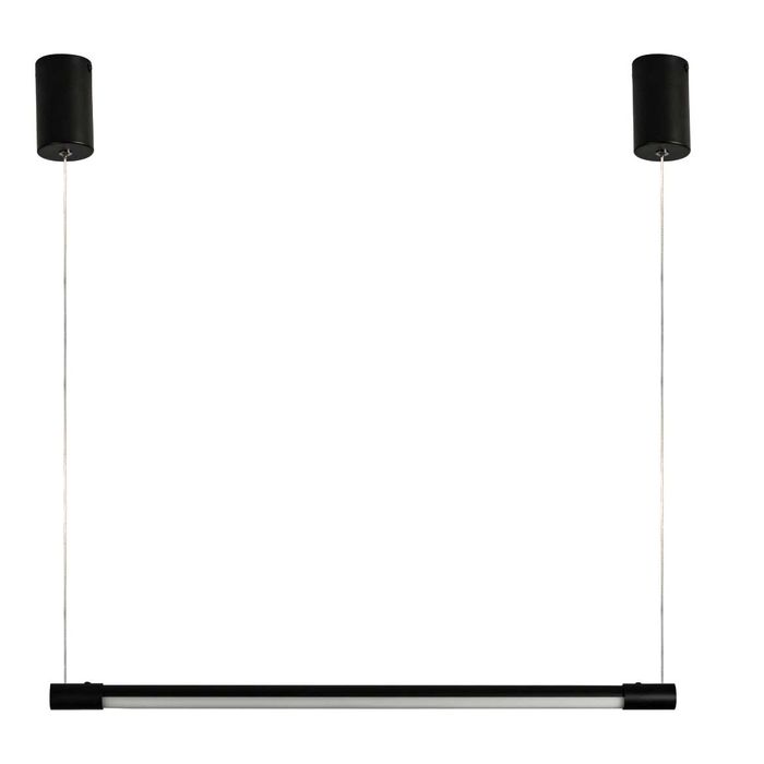 Pendente Tec LED 12W 3000k Preto 60cm GD012SB Bella ST2446