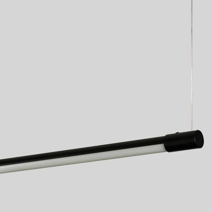 Pendente Tec LED 12W 3000k Preto 60cm GD012SB Bella ST2446