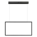 Pendente Tec Preto 30x60cm LED 32W 3000k GD016B Bella ST2465