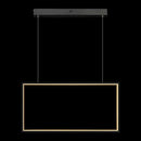 Pendente Tec Preto 30x60cm LED 32W 3000k GD016B Bella ST2465