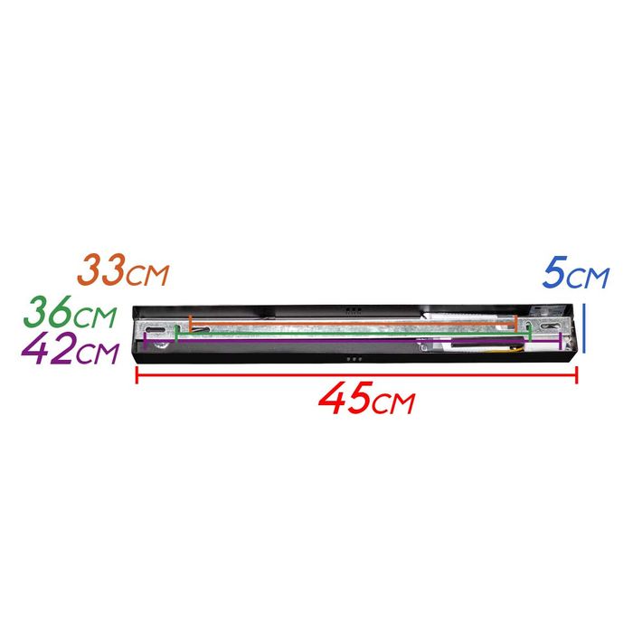 Pendente Tec Branco 30x60cm LED 32W 3000k GD016W Bella ST2465