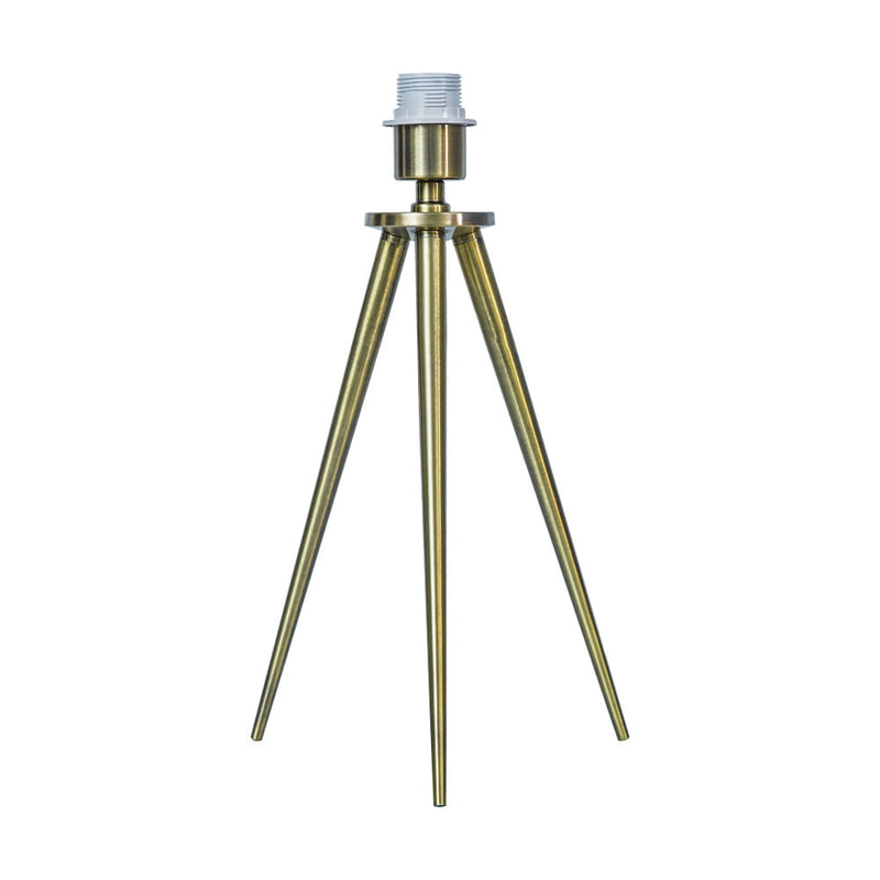 Base Para Abajur Allegro Bronze (d)26cm (a)42cm  1xe27 40w - GL013G - Bella Iluminação