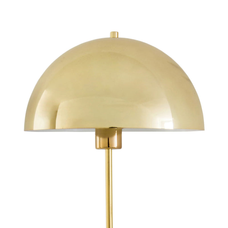 Abajur Glo Dourado (d)30cm (a)64cm  1xe27 40w - GL014G - Bella Iluminação