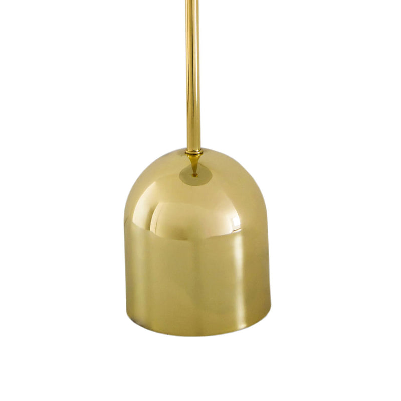 Abajur Glo Dourado (d)30cm (a)64cm  1xe27 40w - GL014G - Bella Iluminação