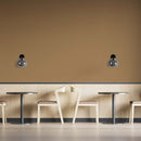 Arandela Fog Rose Gold e Fume 10W 3000k HC019 Bella ST2496