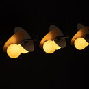 Pendente Ibira 100cm 6 Cúpulas Vidro para G9 HL011M Bella ST2497