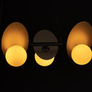 Pendente Ibira 100cm 6 Cúpulas Vidro para G9 HL011M Bella ST2497