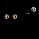 Pendente Bambu Preto P/ 3x LED G9 HL017SB Bella ST2707