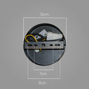 Pendente Bambu Preto P/ 3x LED G9 HL017SB Bella ST2707