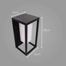 Arandela De Energia Solar LED 2W 3000k IP65 em Alumínio HM36632 ST1339