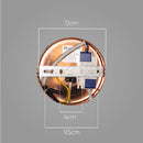 Pendente Media Luna Cobre e TR LED 6W Hm003E Bella Iluminação ST2726