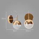 Arandela Media Luna French Gold e TR LED 6W HM004 Bella ST2727