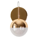 Arandela Media Luna French Gold e TR LED 6W HM004 Bella ST2727