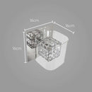 Arandela Quadrada Ravel Moderna Bella Iluminação HO110B St1701