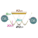 Pendente Oscar Cúpula de Vidro p/ 3x LED G9 HP001 Bella ST1885-Bella Iluminação-Starlumen
