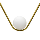 Pendente Oscar Cúpula de Vidro p/ 3x LED G9 HP001 Bella ST1885-Bella Iluminação-Starlumen