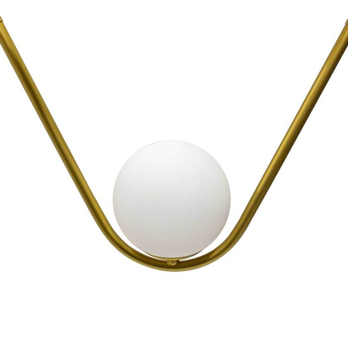 Pendente Oscar 108cm 3x G9 Cúpula de Vidro Bella HP001 ST1885