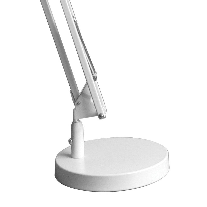 Abajur Scope Branco e Branco (d)15cm (a)72cm  1xe27 40w - HU3002W - Bella Iluminação