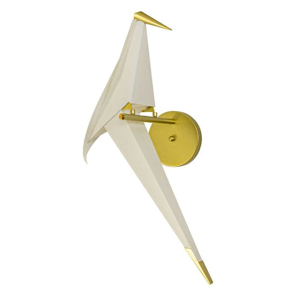 Arandela Perch Bird Dourado Pássaro Origami LED 6W  IDL-002-MG ST1760