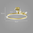 Plafon Papilio IDL020PLLMG Ouro Fosco LED 68W 2700K ST2717