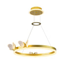 Pendente Papilio IDL021PRMG Ouro Fosco LED 58W 2700K ST2715