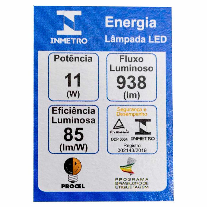 Lâmpada LED PAR30 11W Bivolt 2700k St1613