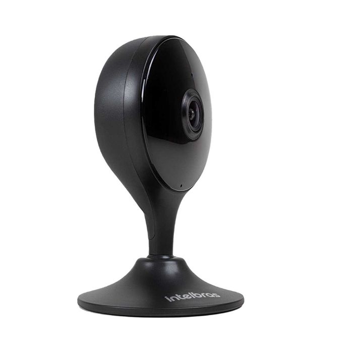 Câmera Interna Wi-fi Full HD IM3 Preta Visão Noturna ST1949