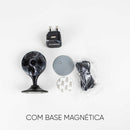 Câmera Interna Wi-fi Full HD IM3 Preta Visão Noturna ST1949