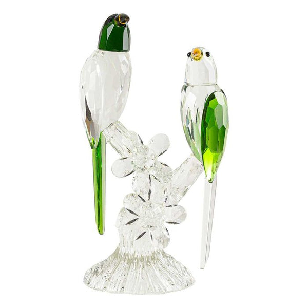 Enfeite Pássaros Decorativos de Cristal Lapidado Jo0002 St1917