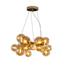 Pendente Halo 15x Globos  p/G9 Bella Iluminação JO004 ST2239