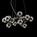 Pendente Halo 15 Cúpulas Nickel P/ G9 JO004NK Bella ST2239