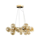 Pendente Halo 25 Globos de Vidro Bella Iluminação JO005 St2227